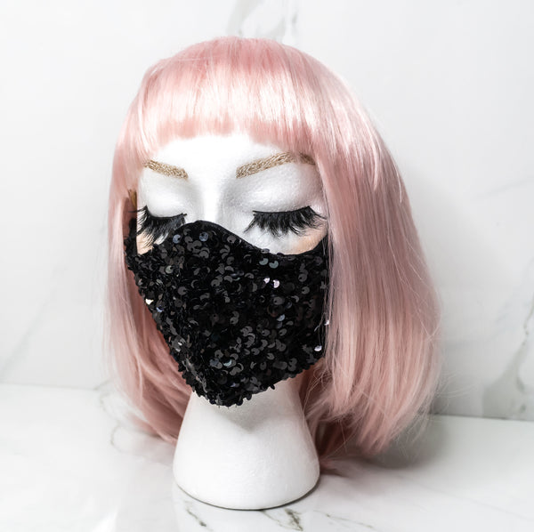 Face Mask - CLUB DIVA BLACK